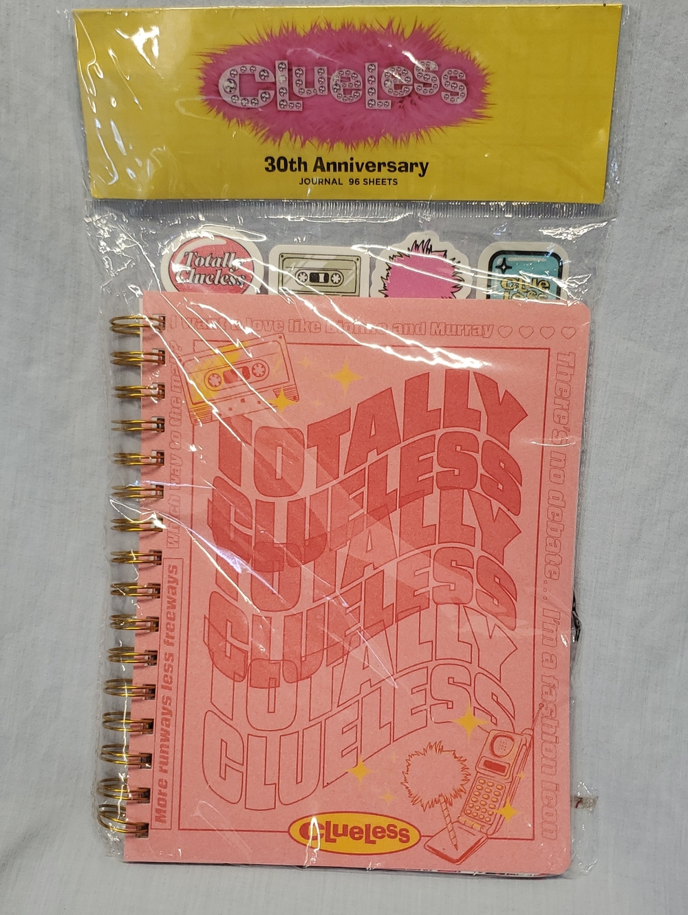 30th Anniversary Pink Spiral Journal — Totally Design